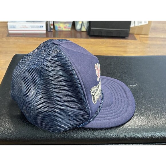 Vintage WWII Sentimental‎ Journey Boeing B-17G Bomber Trucker Snapback Hat - Picture 6 of 6